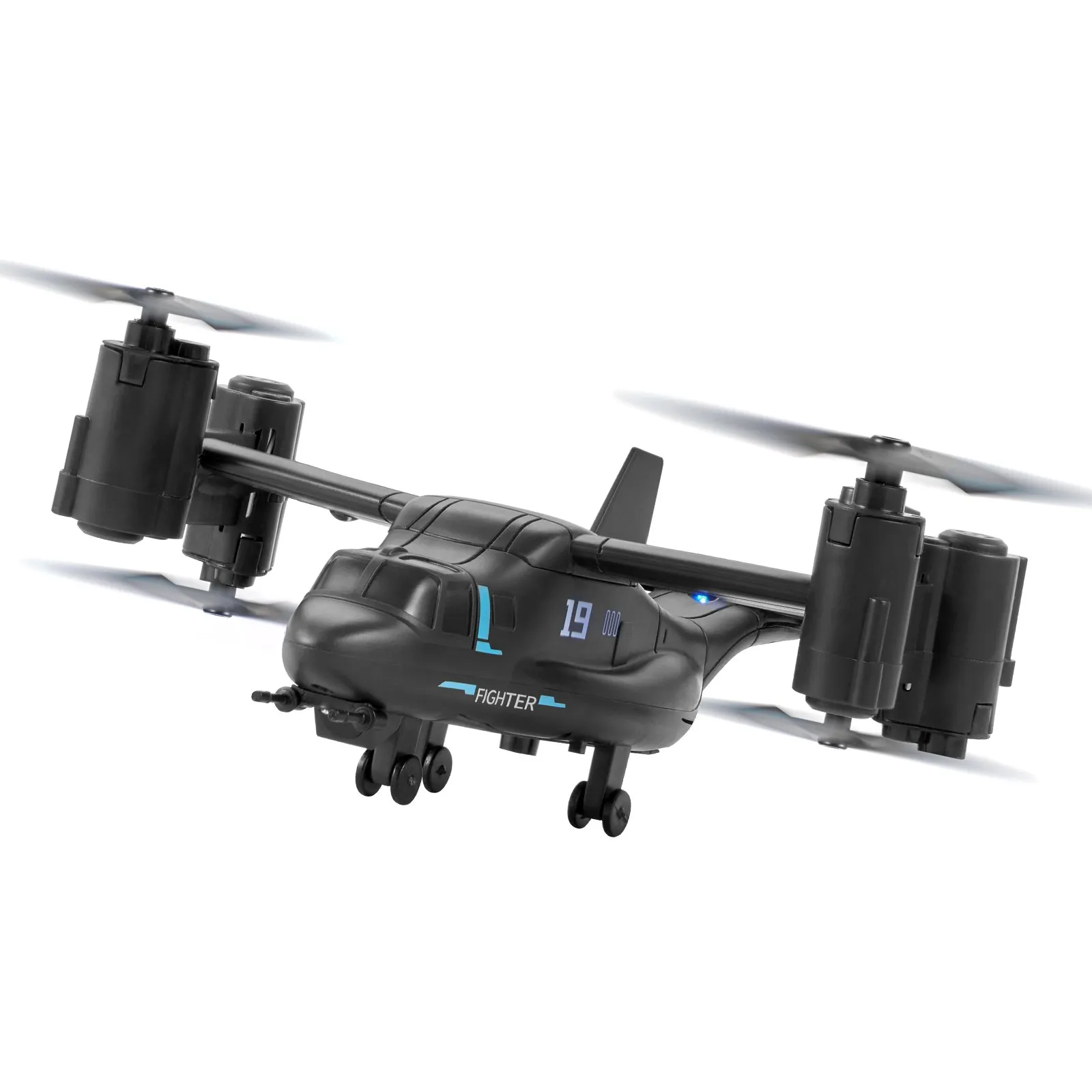 RC Helicopter 4 Channel Remote Control Aircraft Wing Light Kid Toy Present
